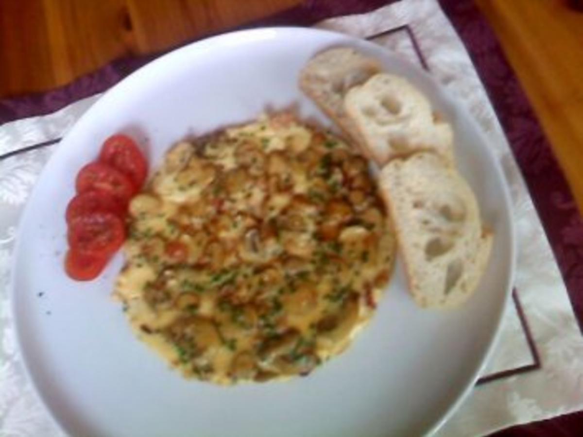 Champignon-Omelette - Rezept mit Bild - kochbar.de