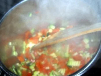 Dorade an Gemüseweizen - Rezept - Bild Nr. 4