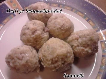 Deftige Semmelknödel - Rezept
