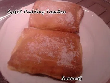 Rezept: Apfel-Pudding-Taschen Apfel-Pudding-Taschen - Rezept