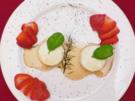 Junger Meckerkäse mit Ahornsirup - Rezept