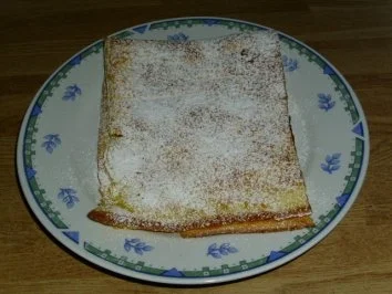 Rezept: Backrohr-Pfannkuchen Backrohr-Pfannkuchen - Rezept