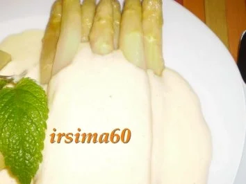 Rezept: Spargel mit einer schnellen Zitronen - Hollandaise Spargel mit einer schnellen Zitronen - Hollandaise - Rezept