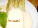 Spargel mit einer schnellen Zitronen - Hollandaise - Rezept