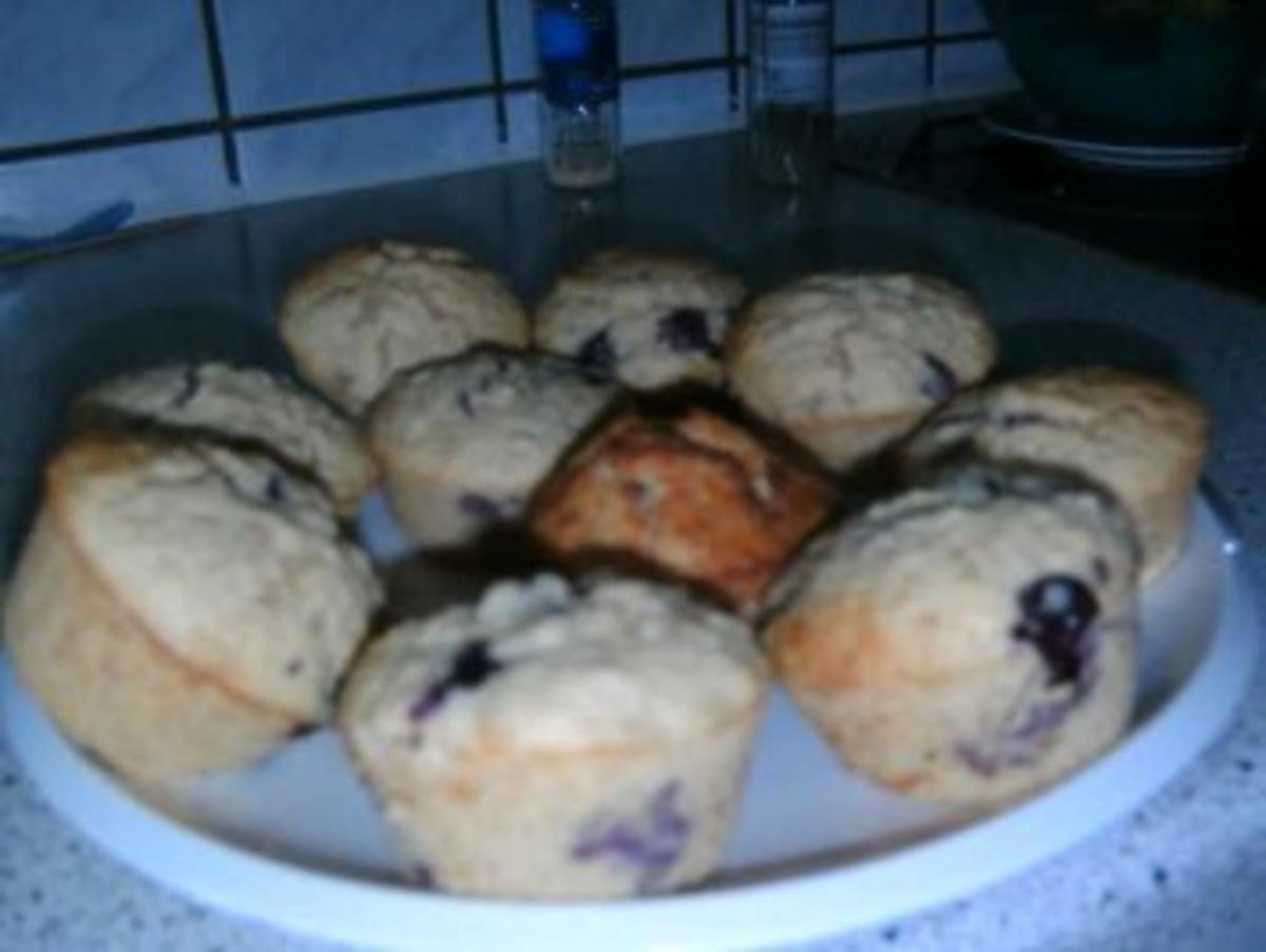 Heidelbeer-Kokos-Muffins - Rezept mit Bild - kochbar.de