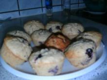 Heidelbeer-Kokos-Muffins - Rezept