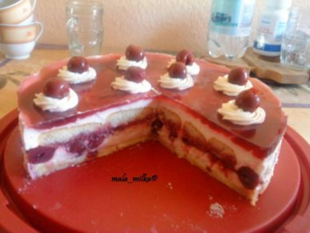 Kirsch - Joghurt - Torte - Rezept - Bild Nr. 16