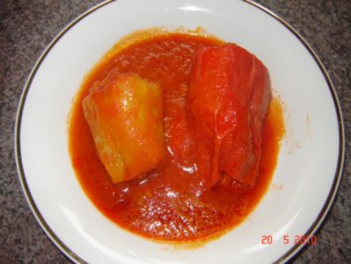 Fleisch : gefüllte Paprika - Rezept - Bild Nr. 9