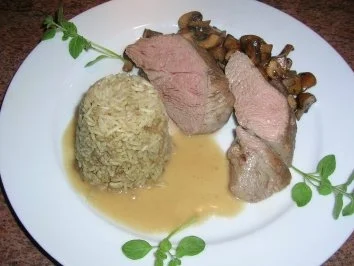 Rezept: Kalbsfilet mit "einfachen" Beilagen Bild Nr. 4 Kalbsfilet mit "einfachen" Beilagen - Rezept - Bild Nr. 4
