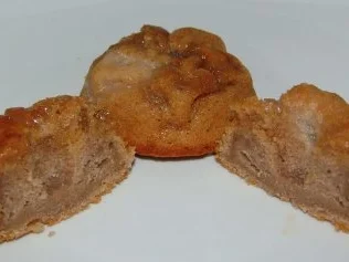 Schoko-Birne -Toffee  Muffin - Rezept