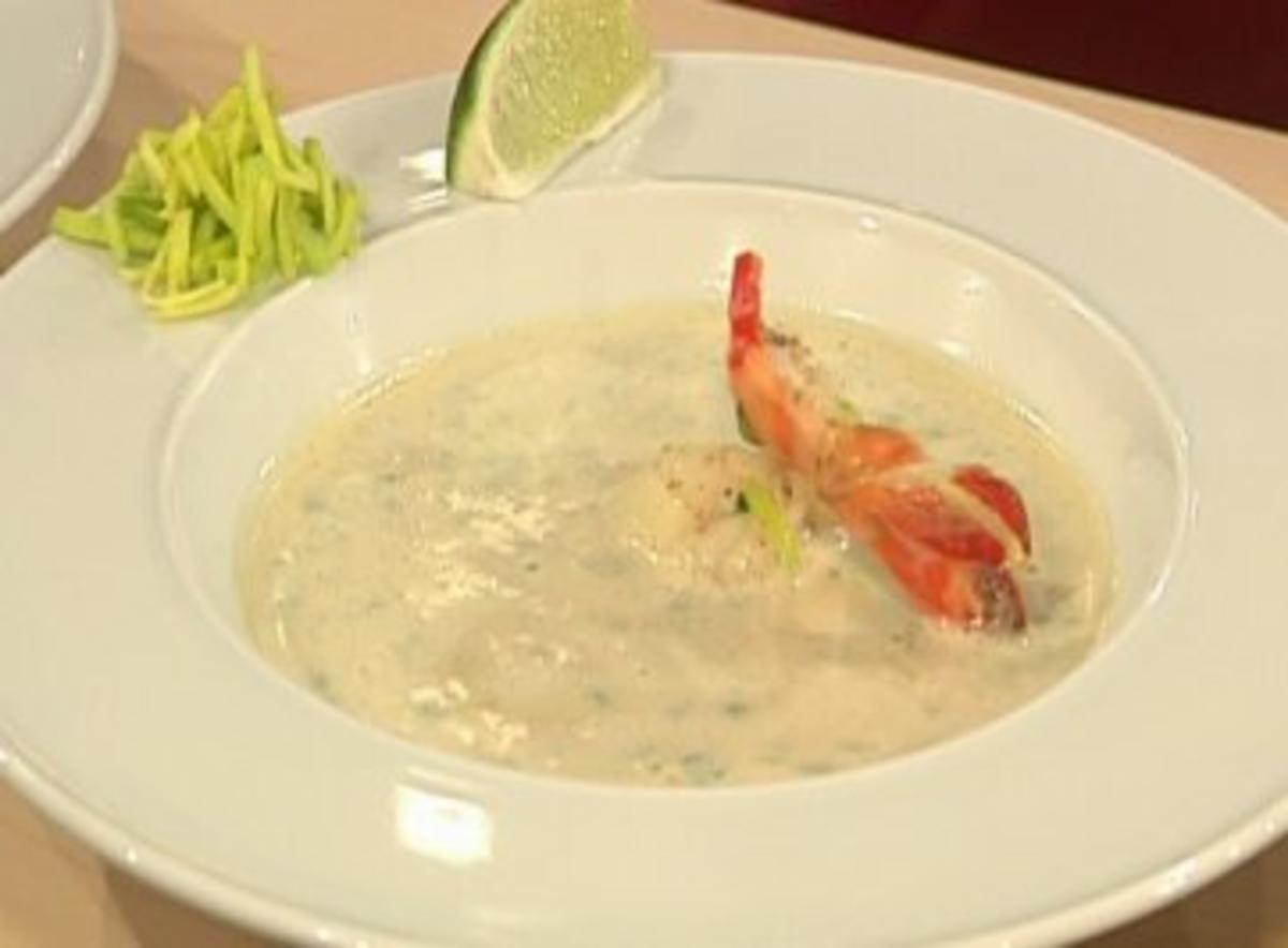 Bilder für Thai-Lauchsuppe mit Thymiancroutons à la Ralf Zacherl - Rezept