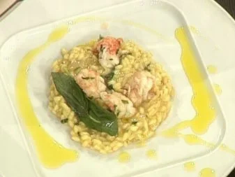 Flusskrebsrisotto mit Thaibasilikum (Joachim Llambi) - Rezept