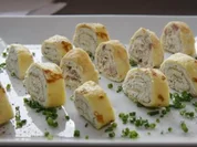 Pfannkuchenröllchen - Rezept