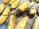 Rosmarinkartoffeln aus dem Ofen mit Kräuter-Quark-Dip - Rezept
