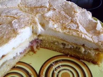 Kuchen/Torte...Rhabarberkuchen - Rezept