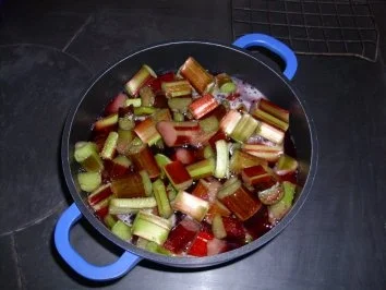 Rezept: Dessert...Rhabarberkompott Bild Nr. 3 Dessert...Rhabarberkompott - Rezept - Bild Nr. 3