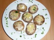 Champignons gefüllt - Rezept