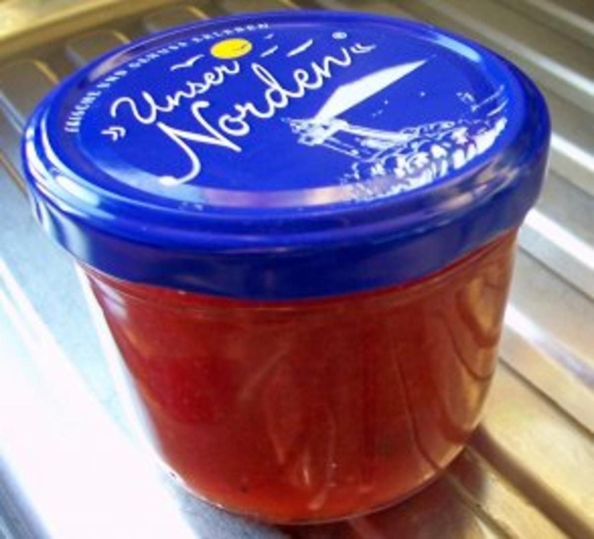 Einmachen: Erdbeer-Marmelade mit Basilikum - Rezept - Bild Nr. 4
