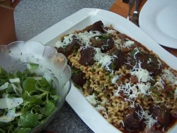 Rezept: Makkaroni mit Kalbsragout Makkaroni mit Kalbsragout - Rezept