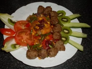 Mexicanische Hackfleischbällchen... - Rezept