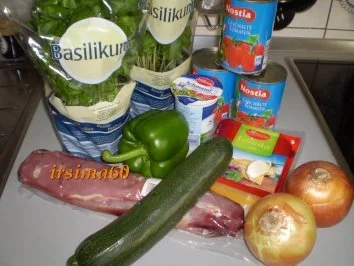 Überbackene Schweinemedallions im Gemüsebett - Rezept - Bild Nr. 3