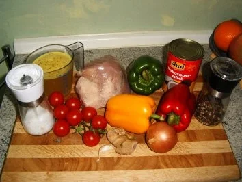 Rezept: Puten-Paprika Pfanne Bild Nr. 2 Puten-Paprika Pfanne - Rezept - Bild Nr. 2