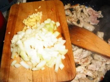 Rezept: Puten-Paprika Pfanne Bild Nr. 4 Puten-Paprika Pfanne - Rezept - Bild Nr. 4