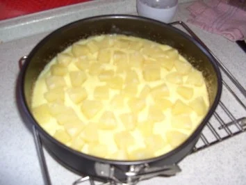 Annanas Vanilliepuddingkuchen - Rezept