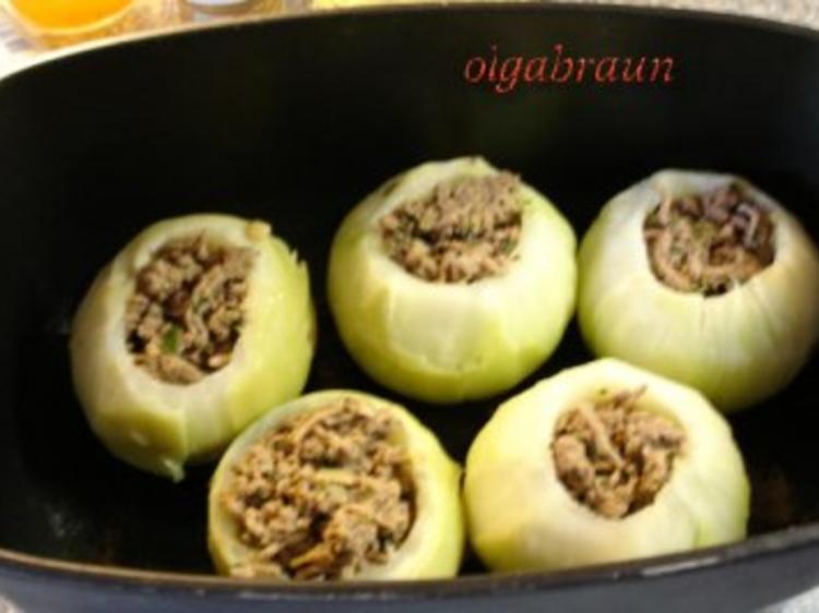 Gefüllte Kohlrabi - Rezept mit Bild - kochbar.de