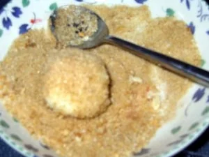 Tonka-Griesklöße auf Himbeerspiegel - Rezept - Bild Nr. 8