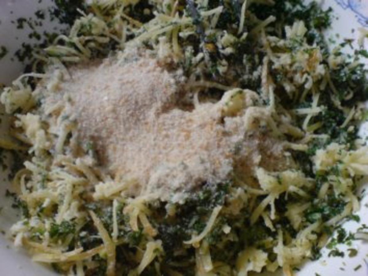Hähnchenbrustfilets mit Kräuterkruste auf Buttergemüse - Rezept - Bild Nr. 7
