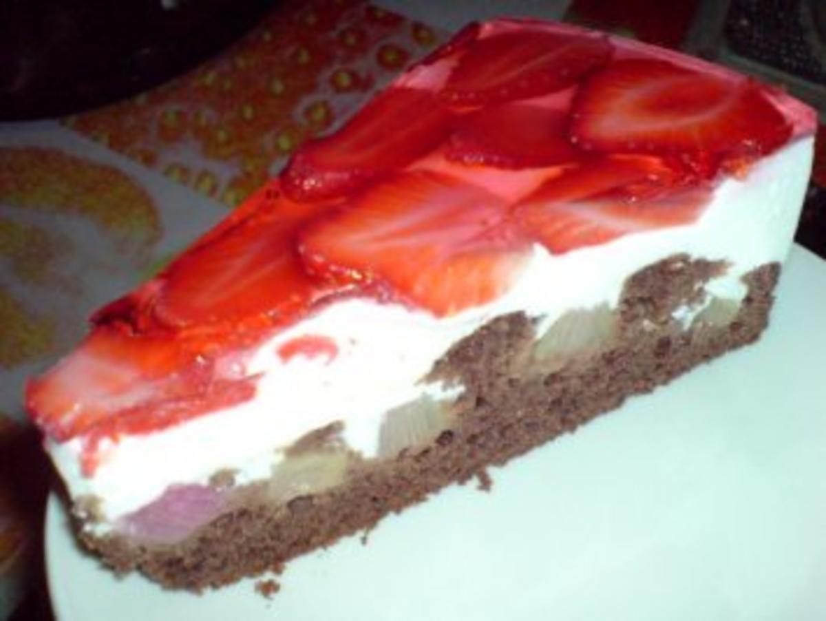 Erdbeer-Rhabarber-Torte - Rezept - Bild Nr. 24