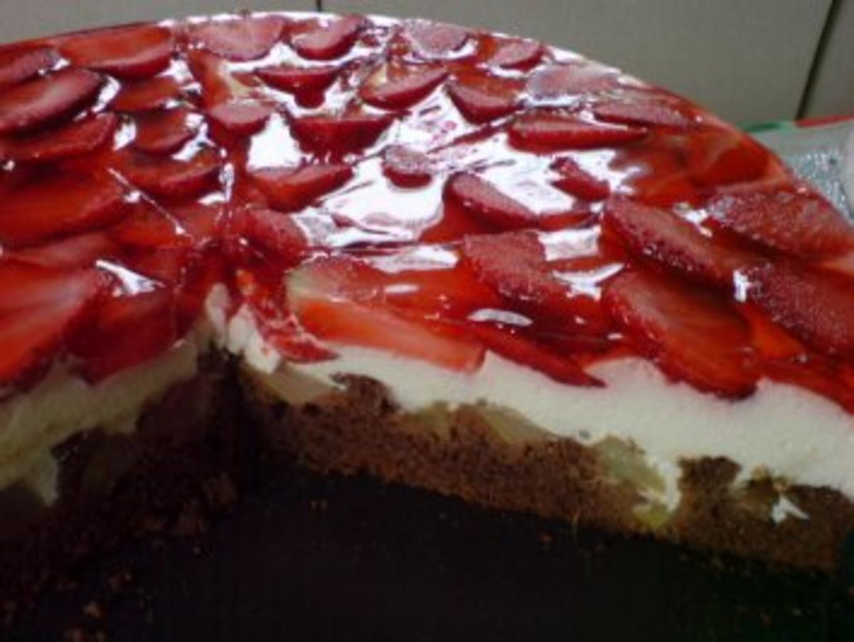 Erdbeer-Rhabarber-Torte - Rezept - Bild Nr. 25