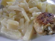 Kohlrabigemüse zu Bouletten - Rezept