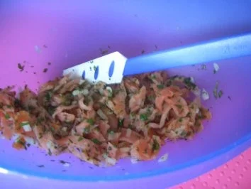 Rezept: Lachstatar und Eier im Glas Bild Nr. 3 Lachstatar und Eier im Glas - Rezept - Bild Nr. 3