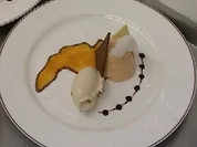 Kap der süßen Hoffnung - Süßkartoffelbavarois an Kapstachelbeerensoße - Rezept - Bild Nr. 9