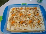 Mandarinen-Sahne-Schnitten - Rezept