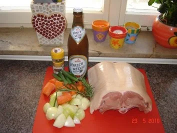 Fleisch : Knuspriger Spanferkelrücken - Rezept - Bild Nr. 3