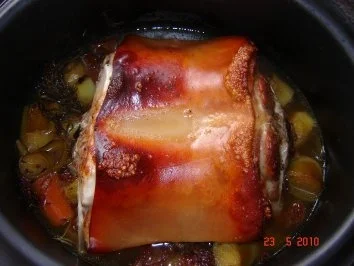 Fleisch : Knuspriger Spanferkelrücken - Rezept - Bild Nr. 4