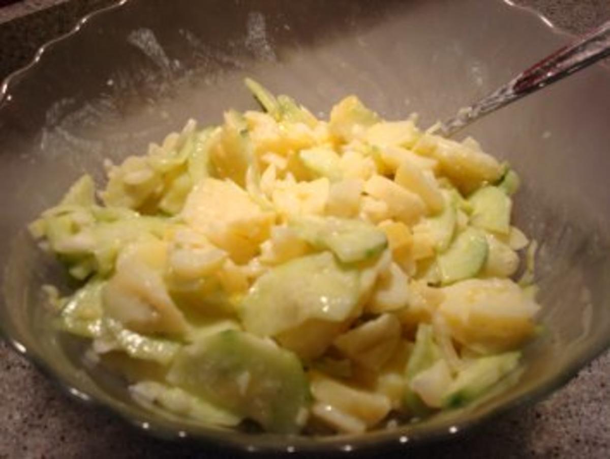 Kartoffel-Gurken-Salat - Rezept - Bild Nr. 5