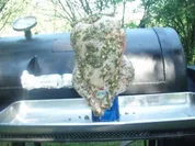 Bierdosen - Hähnchen mit Knoblauch und Oregano, dazu Folienkartoffeln und Salat - Rezept