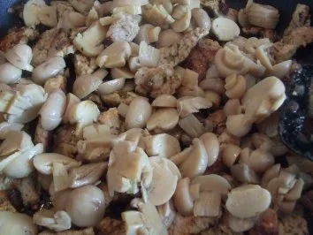 Grüne Bandnudeln mit Sauce a la Funghi - Rezept - Bild Nr. 2