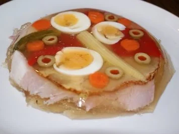 Bunte Bratensülze - Rezept