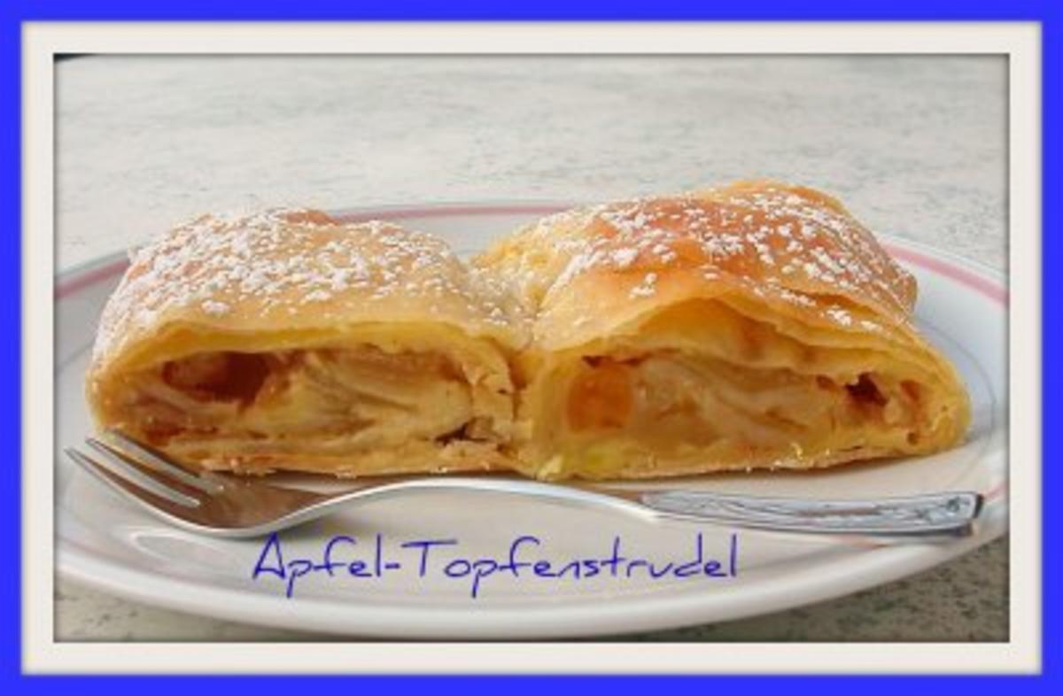 Topfen - Apfelstrudel - Rezept