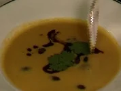 Asiatische Schaumsuppe aus Cucurbita und Ingwer - Rezept
