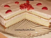 Erdbeer - Sahne - Torte - Rezept