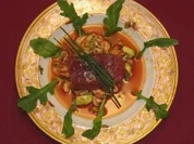 Krebssalat mit eingelegtem Tunfisch, Tomaten und Avocado - Rezept