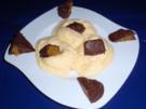Mango-Quark-Halbgefrorenes mit Schoko-Orangenstücke - Rezept