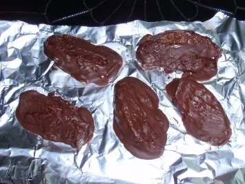 Mango-Quark-Halbgefrorenes mit Schoko-Orangenstücke - Rezept - Bild Nr. 5