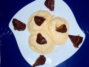 Mango-Quark-Halbgefrorenes mit Schoko-Orangenstücke - Rezept - Bild Nr. 6